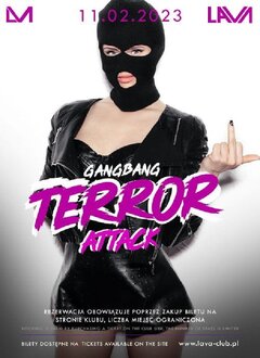 11.02.2023r. SOBOTA - GANG BANG - TERROR ATTACK - 20:00-04:00