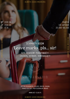 10 LUTEGO - Leave marks, pls... sir! - SexParty BDSM w ACT!