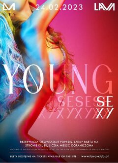 24.02.2023r. PIĄTEK - YOUNG&SEXY - SEX PARTY- 20:00-04:00