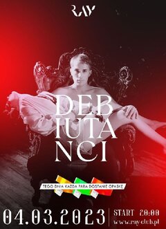 04.03.2023r. SOBOTA - DEBIUTANCI - SEX PARTY - 20:00-4:00