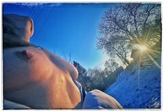 Zimowe opalanie cz.2