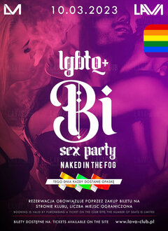 10.03.2023r. PIĄTEK - LGBTQ+ BI - SEX PARTY- NAKED IN THE FOG -