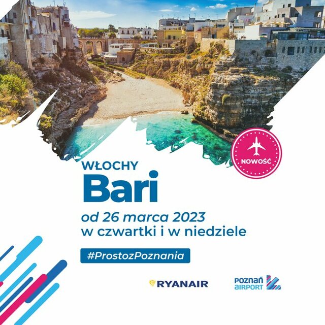 ZApraszam! Nowy loty poznania bari apulia wloch - wroclaw1n0