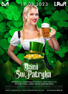 17.03.2023r. PIĄTEK - DZIEŃ ŚW. PATRYKA - SEX PARTY - 20:00-0