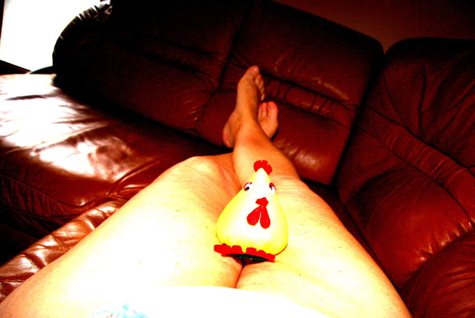 Kurka przysiadła na udach - Ajsza69