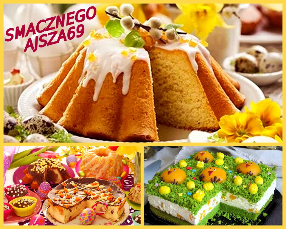 Ciasta wielkanocne - Ajsza69