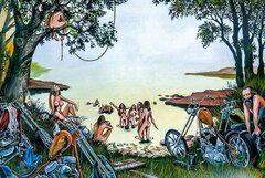 Idealny motocyklowy zlot