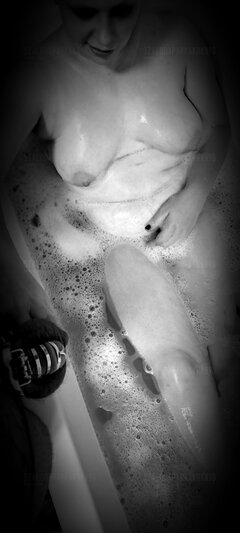 wspólna kąpiel z mężusiem :)