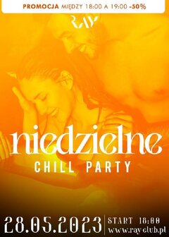 28.05.2023r. NIEDZIELNY CHILL SEX PARTY - 18:00-00:00