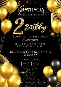 1.07.2023 - 2 urodziny klubu!