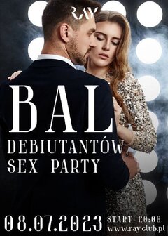 08.07.2023r. SOBOTA - NOC DEBIUTANTÓW - SEX PARTY - 20:00-04:00