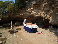 Jak ona to świetnie masowała