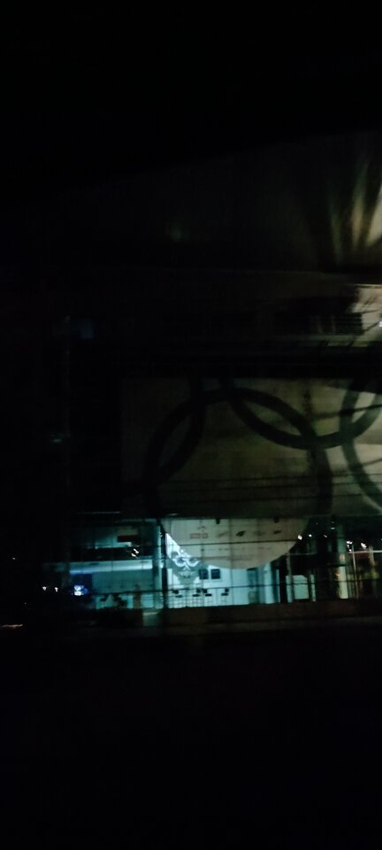 Centrum Olimpijskie waw nocą - 19niunia