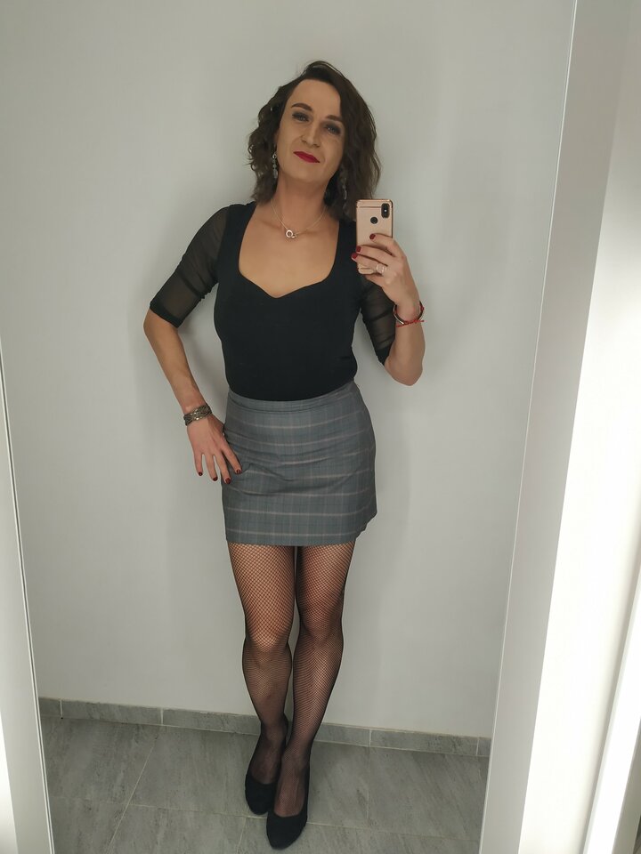 Przed klubem :) - trans_ola_waw