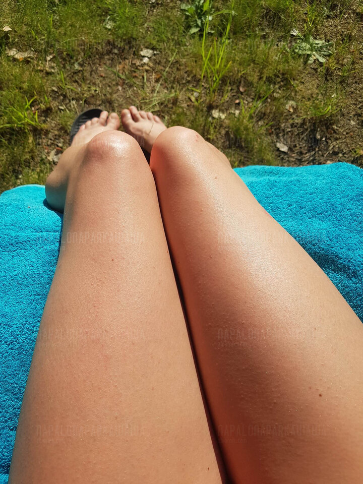 Uwielbiam się opalać. Najlepiej sote - NapalonaParkaWawa
