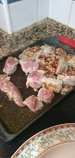 Solomillo la plancha