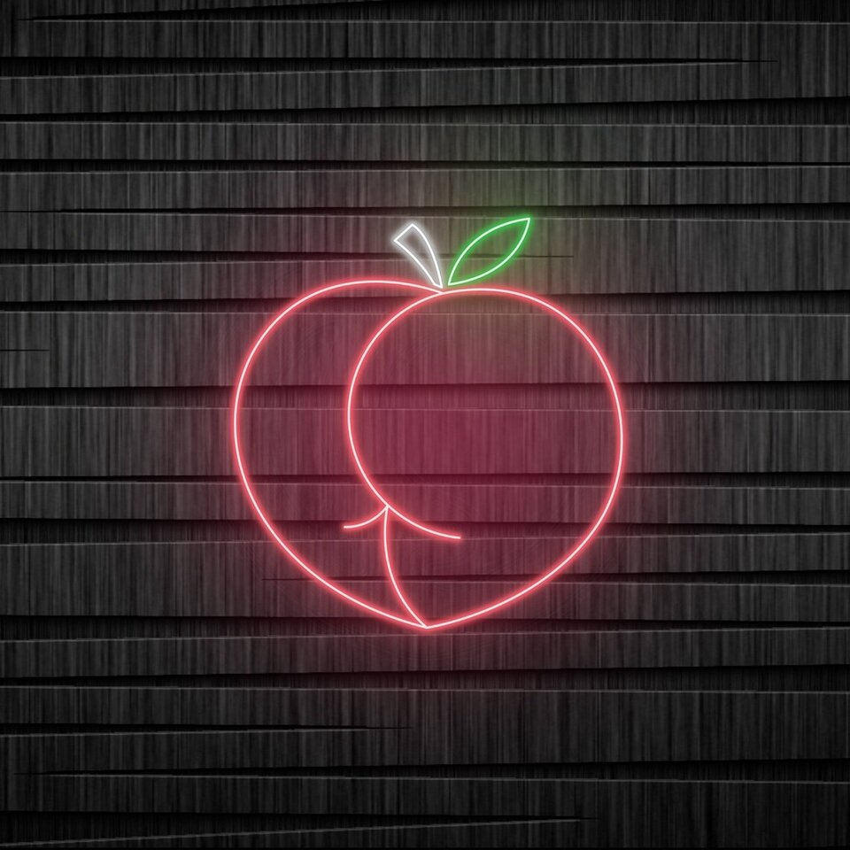 peach neon.jpeg - SweetASaPeach
