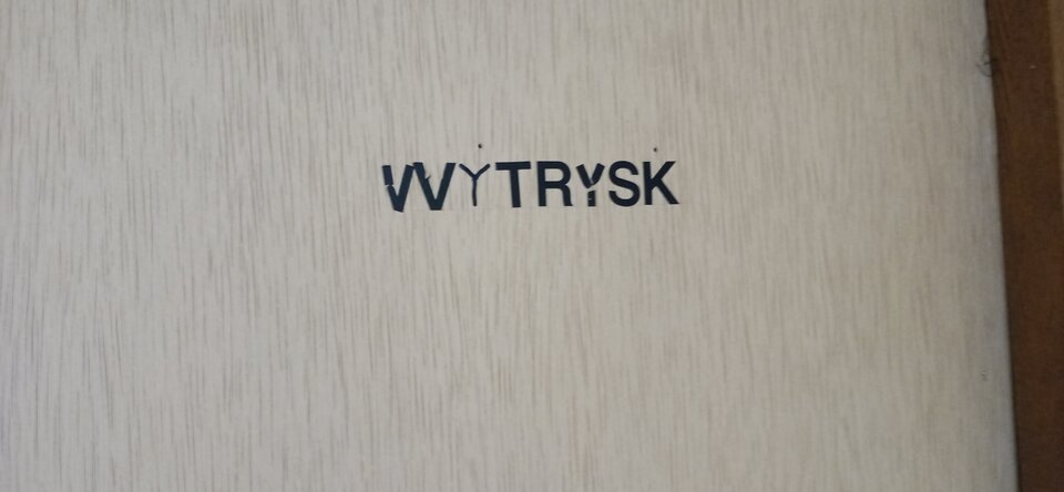 Napis mówi sam za siebie - Maciek1182