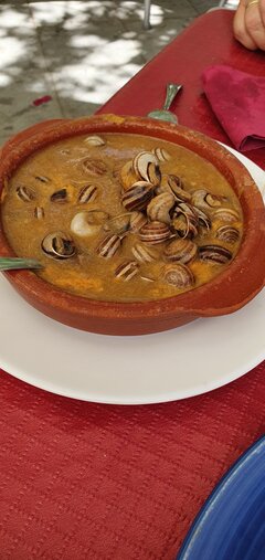 Ślimaki w ostrym sosie