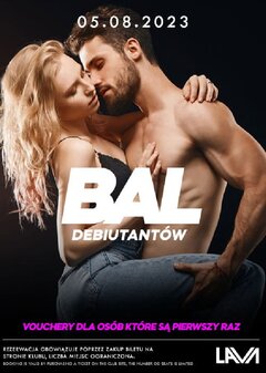 05.08.2023r. SOBOTA - BAL DEBIUTANTÓW - SEX PARTY - PROMO VOUCH