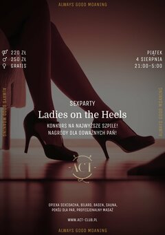 4 SIERPNIA - Ladies on the Heels - SexParty