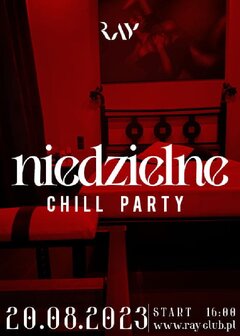 20.08.2023r. NIEDZIELNE CHILL SEX PARTY - 16:00-22:00