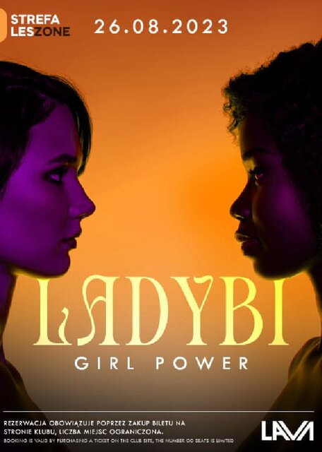 26.08.2023r. SOBOTA - LADY BI GIRLS POWER - 20:00 - 04:00 - LavaClub