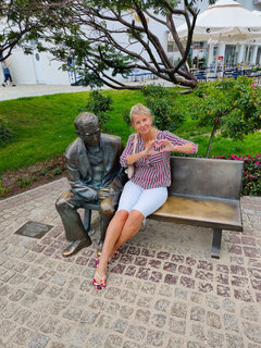 Mirka ze mną też tutaj była.