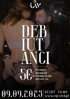 09.09.2023r. SOBOTA - DEBIUTANCI - SEX PARTY - 20:00-04:00