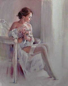 Kobiece nóżki w pończoszkach 4