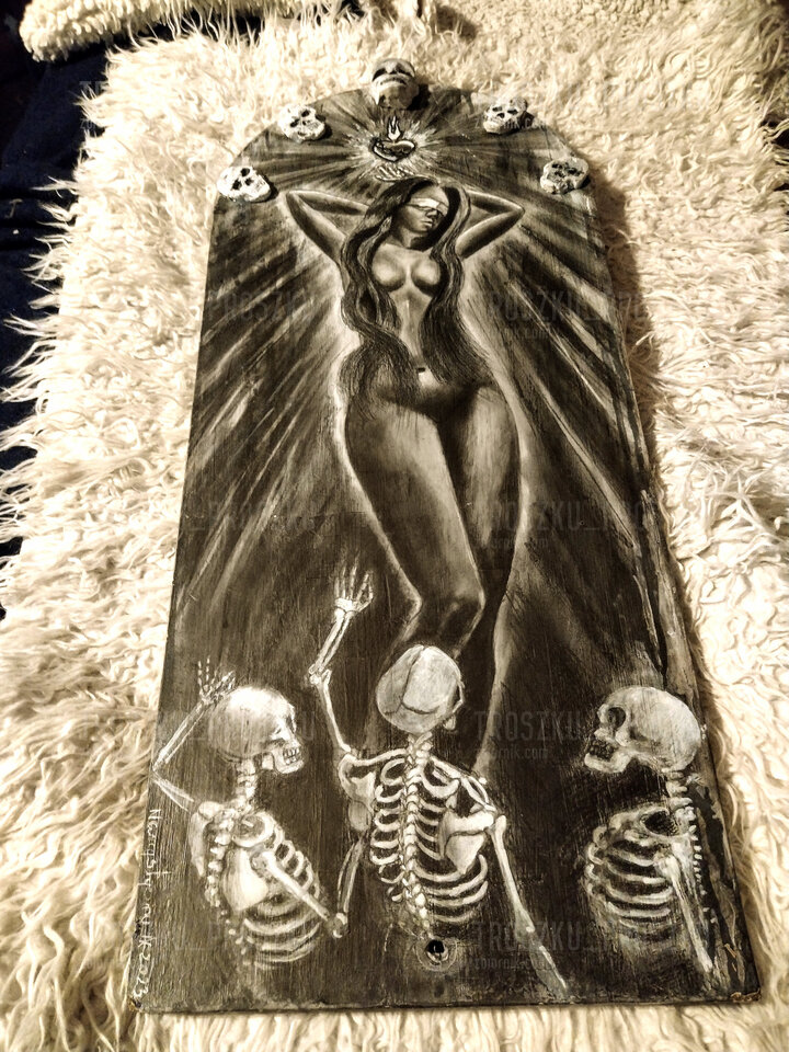 santa muerte - troszku_proszku