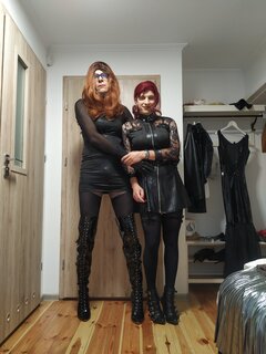 Z koleżanką EwaCross