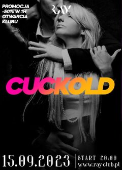 15.09.2023r. PIĄTEK - CUCKOLD HOTKA I ROGACZ - SEX PARTY - 20:0
