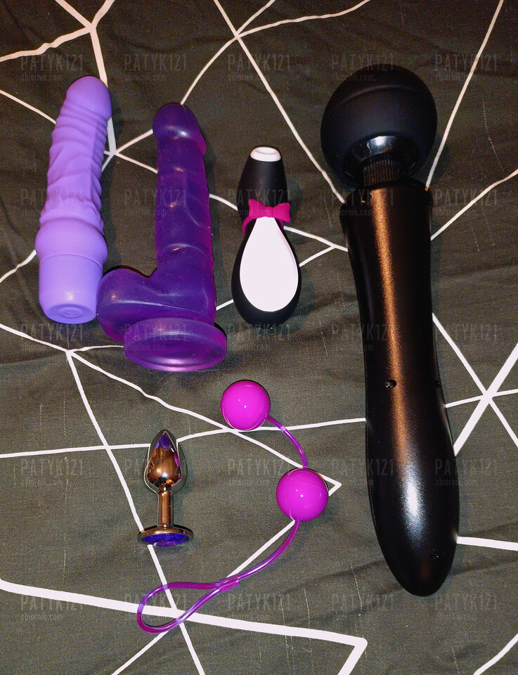Zabawki na sobotni... wieczór #sex #zabawa - patyk121