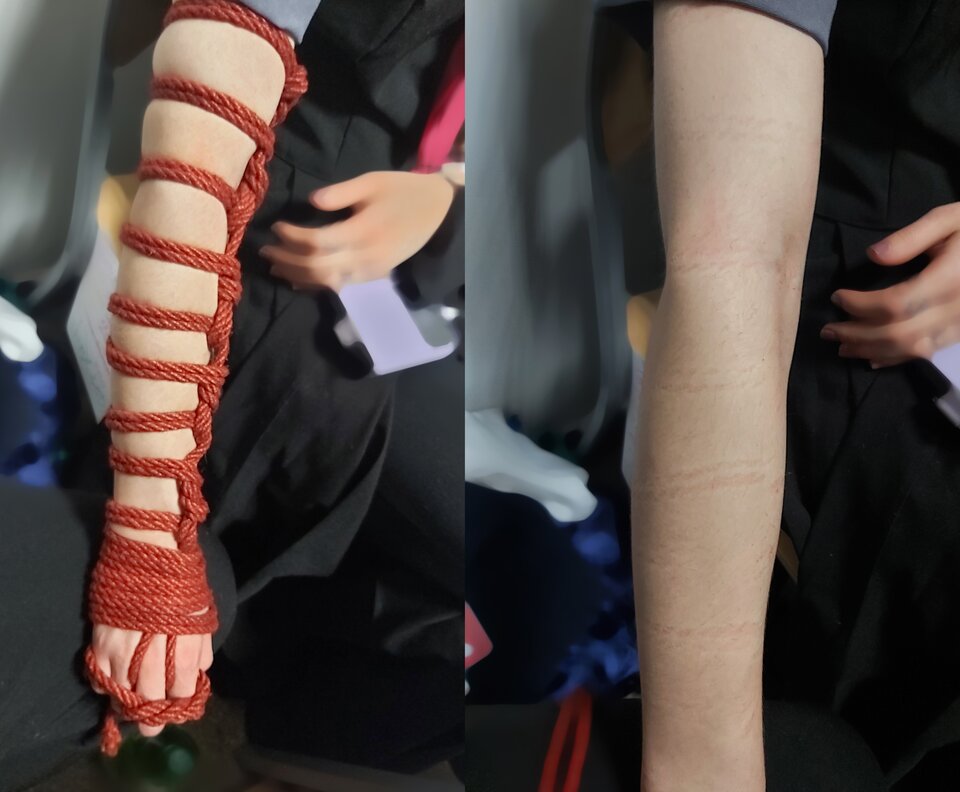 sznurki ze znajomą - TheSadistBear