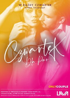 CZWARTEK - IMPREZA DLA PAR - 19:00 - 01:00