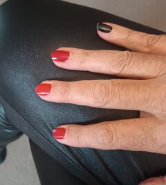 W nowych legginsach.... 👄