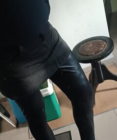 W legginsach i w mini.... 👄