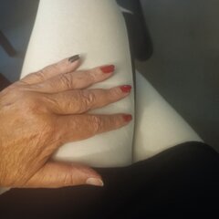 W dwukolorowych legginsach 😎