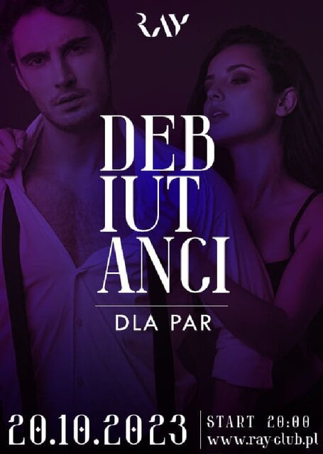 20.10.2023r. PIĄTEK - DEBIUTANCI - IMPREZA TYLKO DLA PAR - 20:0 - RayClub