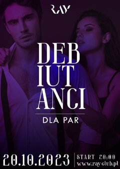 20.10.2023r. PIĄTEK - DEBIUTANCI - IMPREZA TYLKO DLA PAR - 20:0