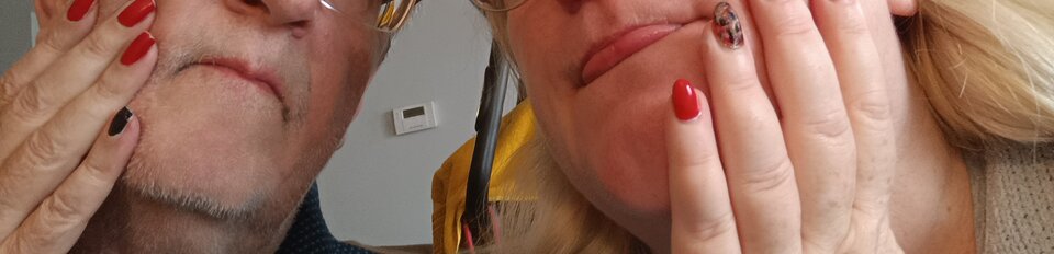 Razem z małżonką..... 👄😍🤎 - Gregorja