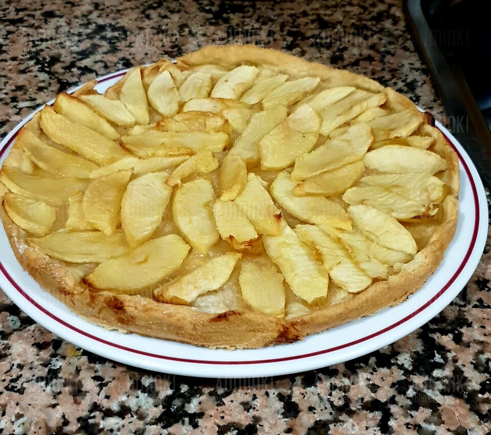 Tarta jabłkowa w wykonaniu Javiego❤️😘 - Adminki