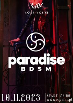 10.11.2023r. PIĄTEK - BDSM PARADISE LOST VOL 13 - 20:00-04:00