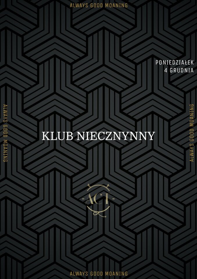 4 GRUDNIA - Klub nieczynny - ACTSwingersClubWarszawa