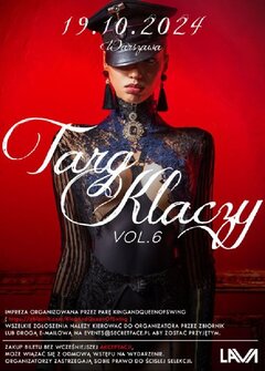 19.10.2024r. SOBOTA - TARG KLACZY VOL. 6 GANG BANG - 20:00-04:00