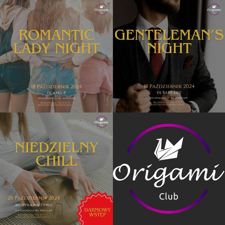 ✨ Przygotujcie się na niezapomniane chwile w Origami! ✨ - Origamiclub