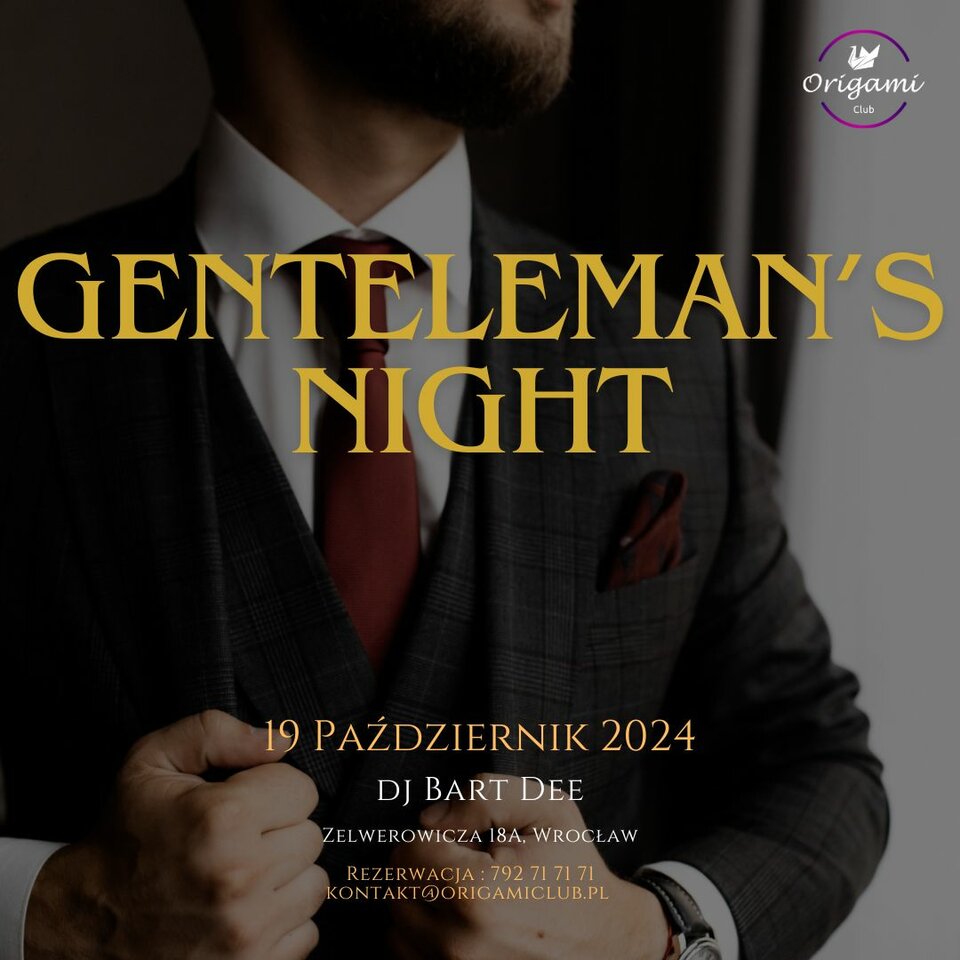 Gentleman’s Night - Origamiclub