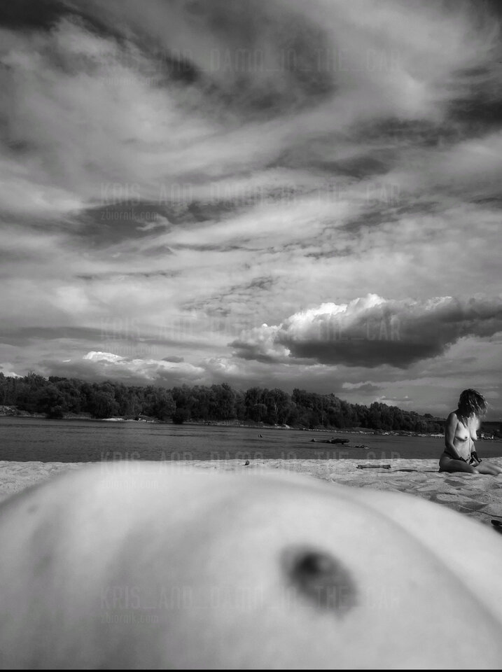 Plaża - Kris_and_Damn_in_the_car