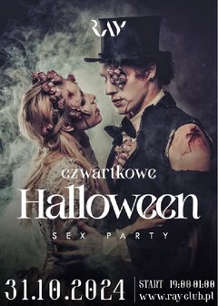 31.10.2024r. CZWARTEK - HALLOWEEN SEX PARTY - 19:00-01:00